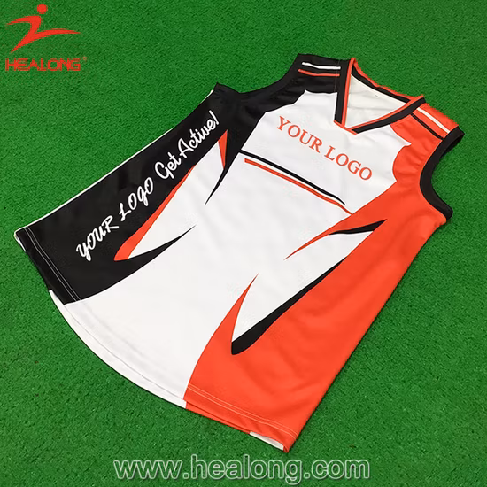 Healong Afl Uniform Sublimation Rugby Shirt Durable Rugby Jersey