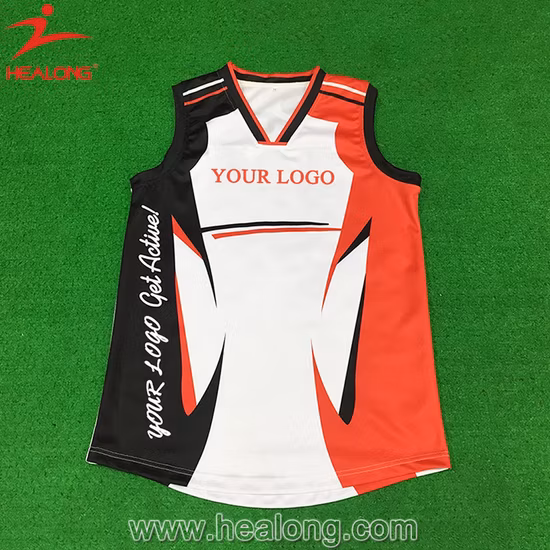 Healong Afl Uniform Sublimation Rugby Shirt Durable Rugby Jersey