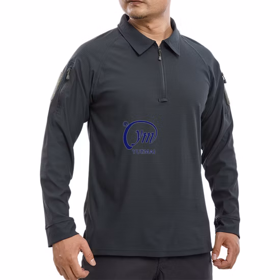 남성용 퀵 드라이 긴소매 낚시 셔츠